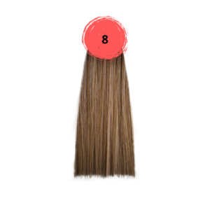 Крем-краска inebrya color 8 светло-русый чистый, 100мл
