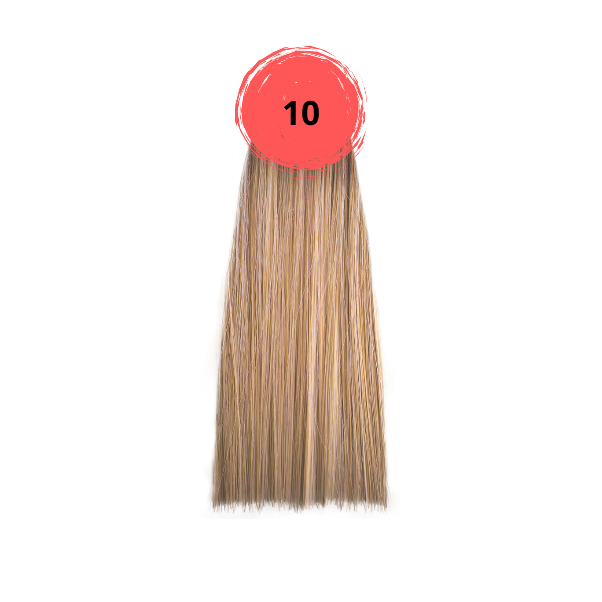 Крем-краска inebrya color 10 очень светло-русый платиновый чистый, 100мл