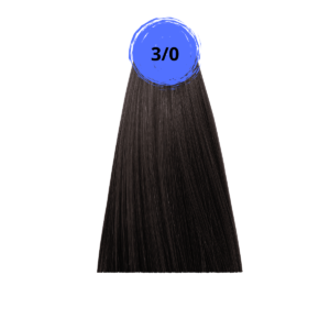 Крем-краска inebrya bionic color 3/0 темно-каштановый, 100мл