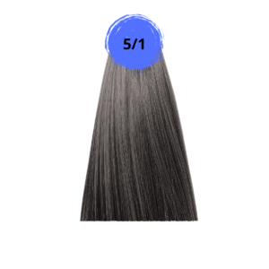 Крем-краска inebrya bionic color 5/1 светло-каштановый пепельный, 100мл