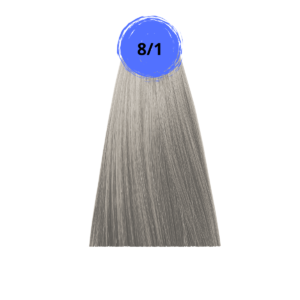 Крем-краска inebrya bionic color 8/1 пепельный светло-русый, 100мл