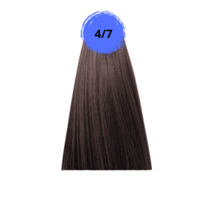 Крем-краска inebrya bionic color 4/7 темный шоколад, 100мл
