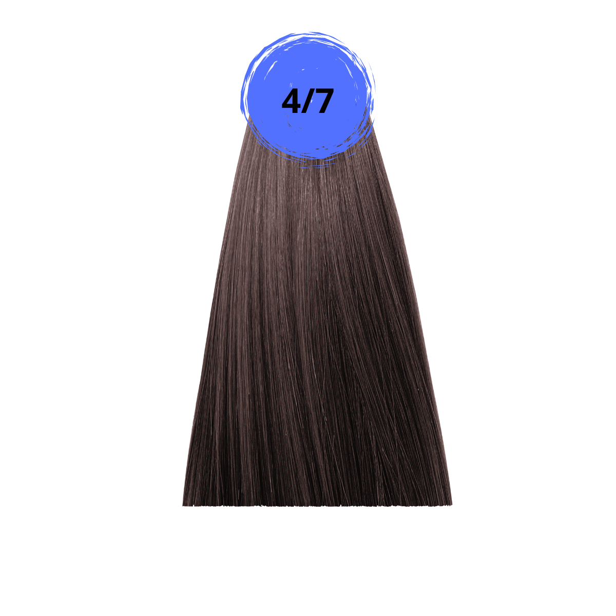 Крем-краска inebrya bionic color 4/7 темный шоколад, 100мл