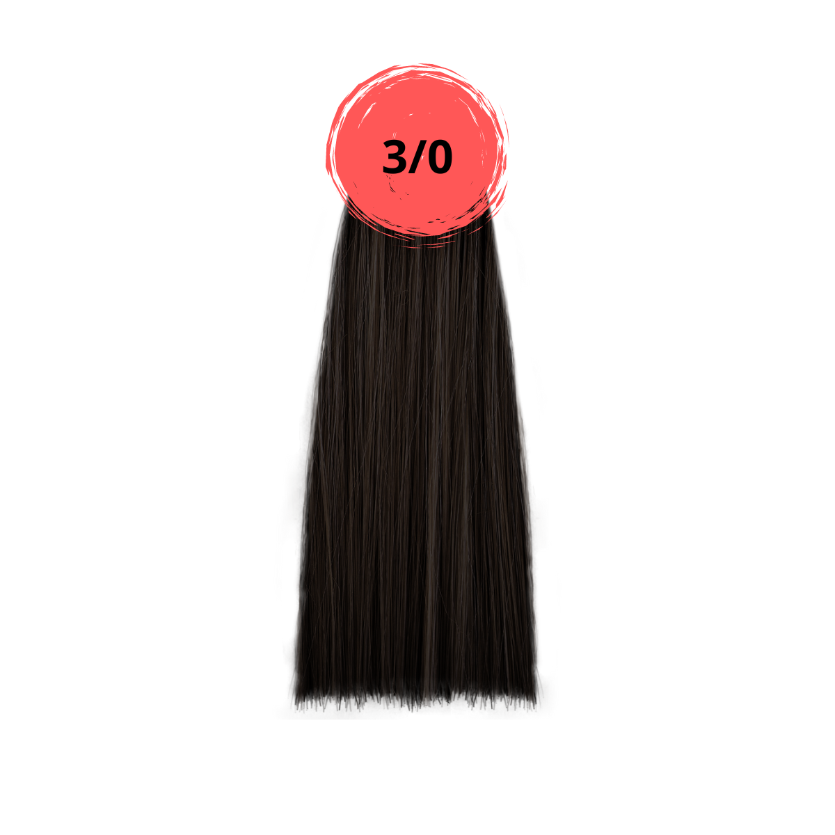 Крем-краска inebrya color 3/0 темно-каштановый, 100мл