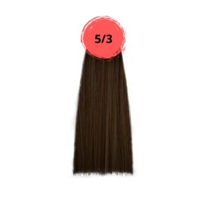 Крем-краска inebrya color 5/3 золотистый светло-каштановый, 100мл