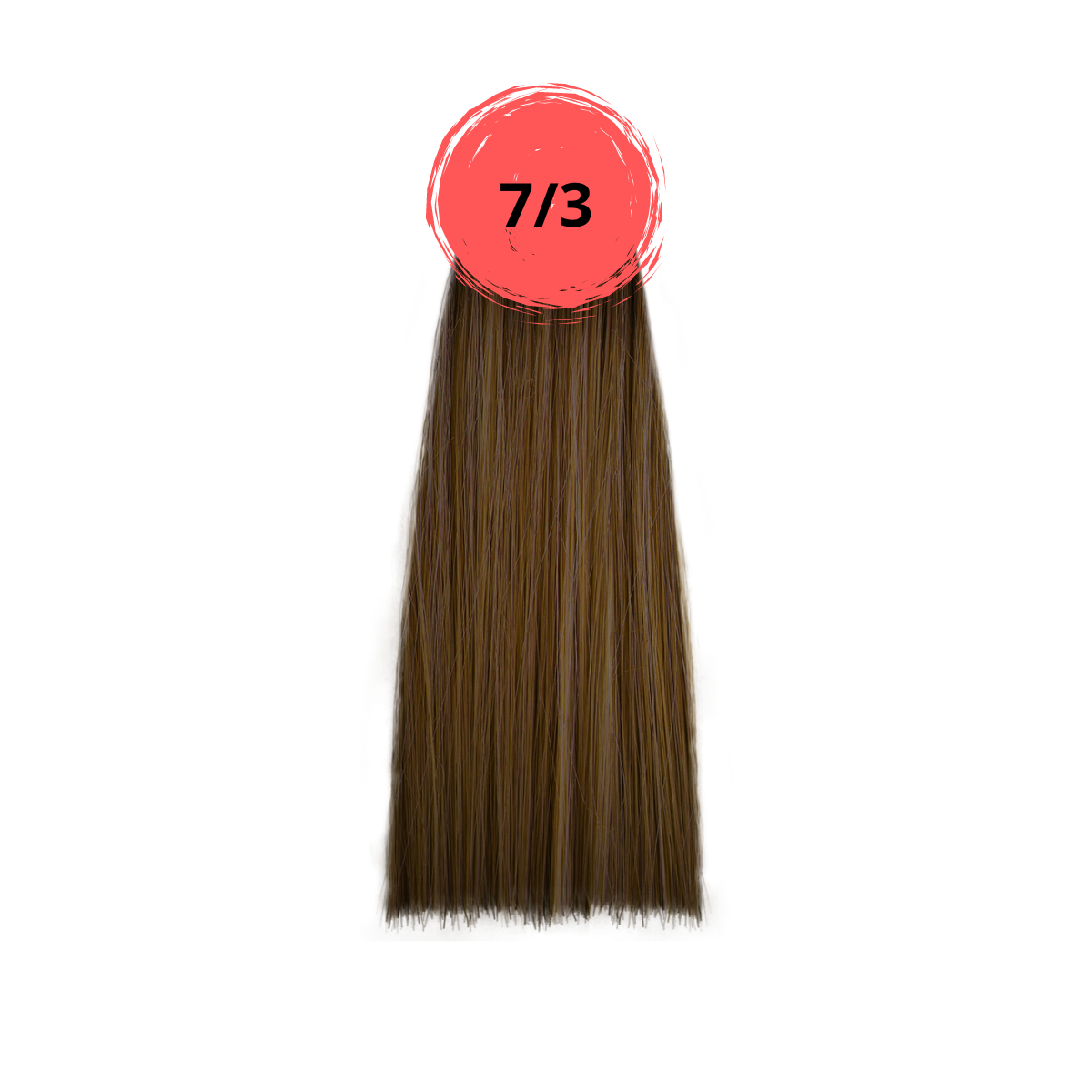Крем-краска inebrya color 7/3 золотистый блондин, 100мл