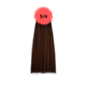Крем-краска inebrya color 5/4 светло-каштановый медный, 100мл