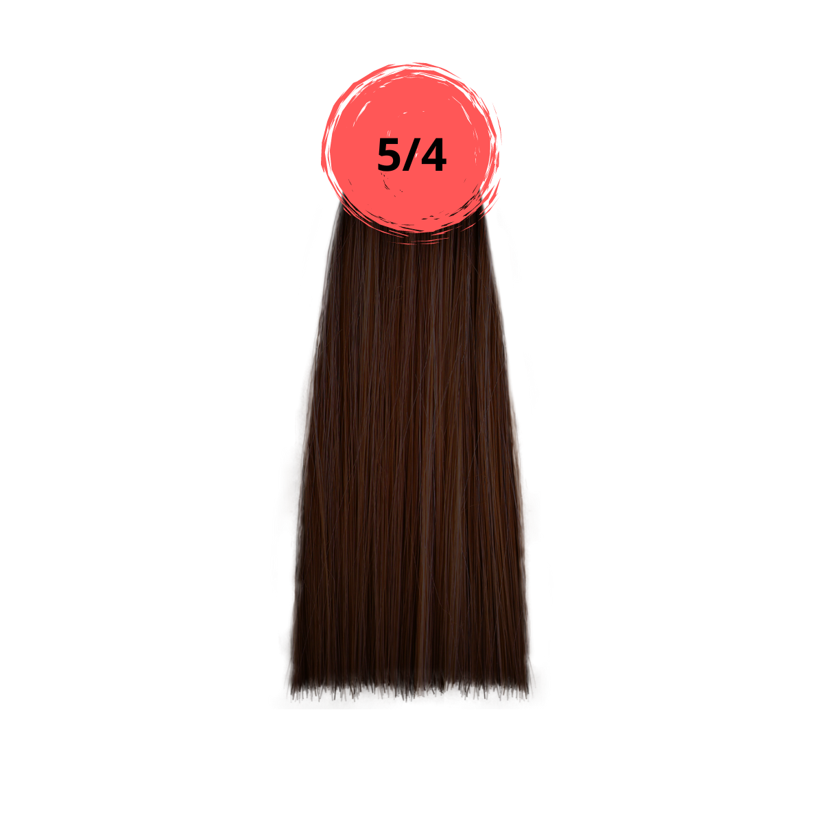 Крем-краска inebrya color 5/4 светло-каштановый медный, 100мл