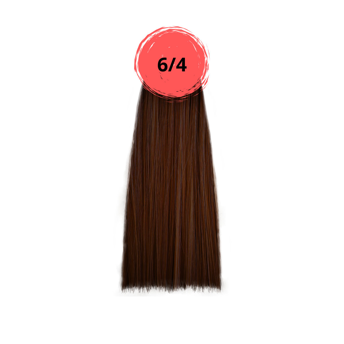Крем-краска inebrya color 6/4 темно-русый медный, 100мл