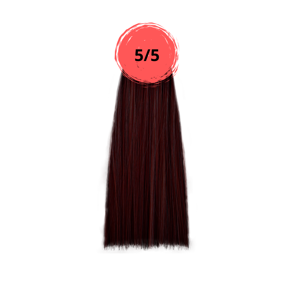Крем-краска inebrya color 5/5 светло-каштановый махагон, 100мл