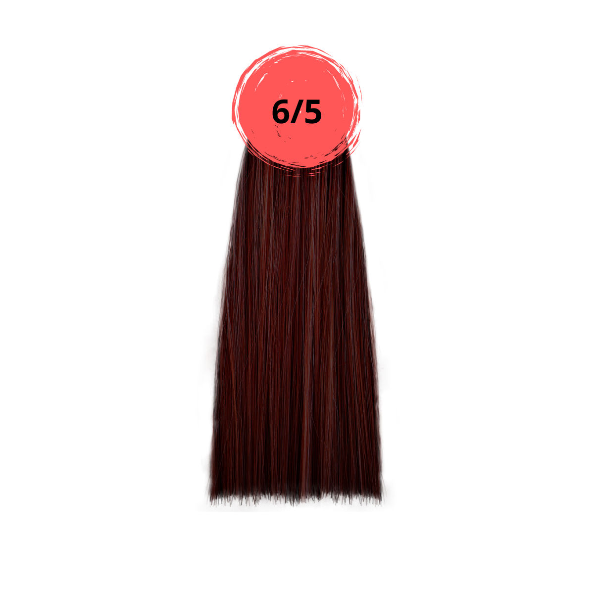 Крем-краска inebrya color 6/5 темно-русый махагон, 100мл
