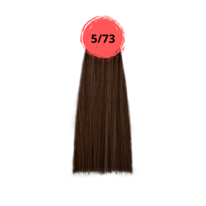 Крем-краска inebrya color 5/73 каштан светлый коричневый золотистый, 100мл