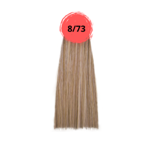 Крем-краска inebrya color 8/73 блондин светлый коричневый золотистый, 100мл