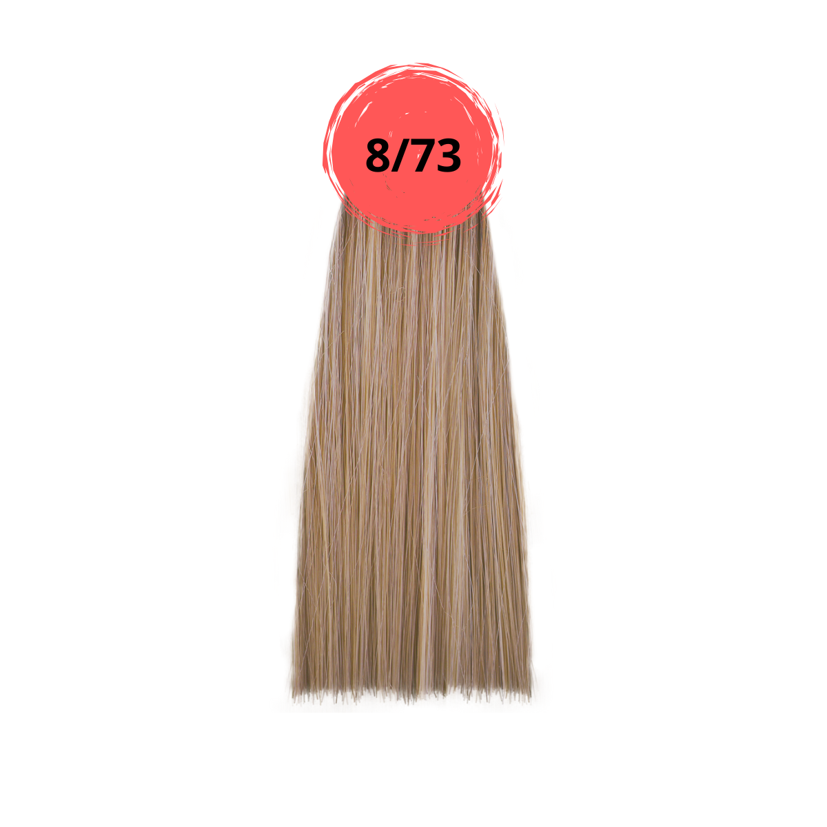 Крем-краска inebrya color 8/73 блондин светлый коричневый золотистый, 100мл