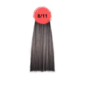 Крем-краска inebrya color 8/11 светло-русый интенсивный пепельный, 100мл