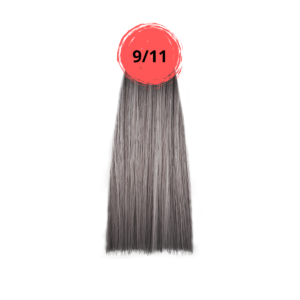 Крем-краска inebrya color 9/11 блондин интенсивный пепельный, 100мл