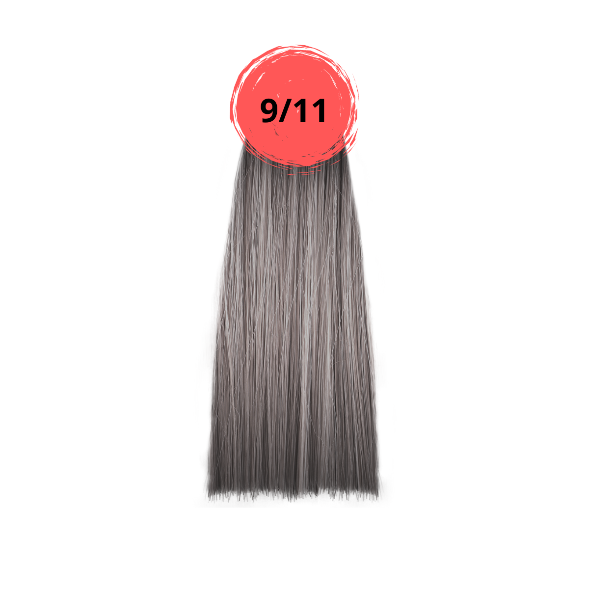 Крем-краска inebrya color 9/11 блондин интенсивный пепельный, 100мл