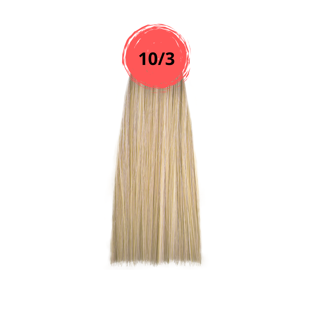 Крем-краска inebrya color 10/3 светлый платиновый золотистый блондин, 100мл