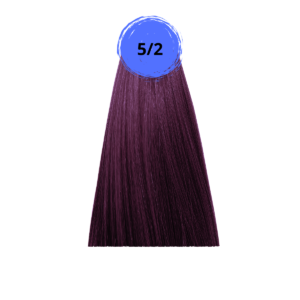 Крем-краска inebrya bionic color 5/2 светло-каштановый фиолетовый, 100мл