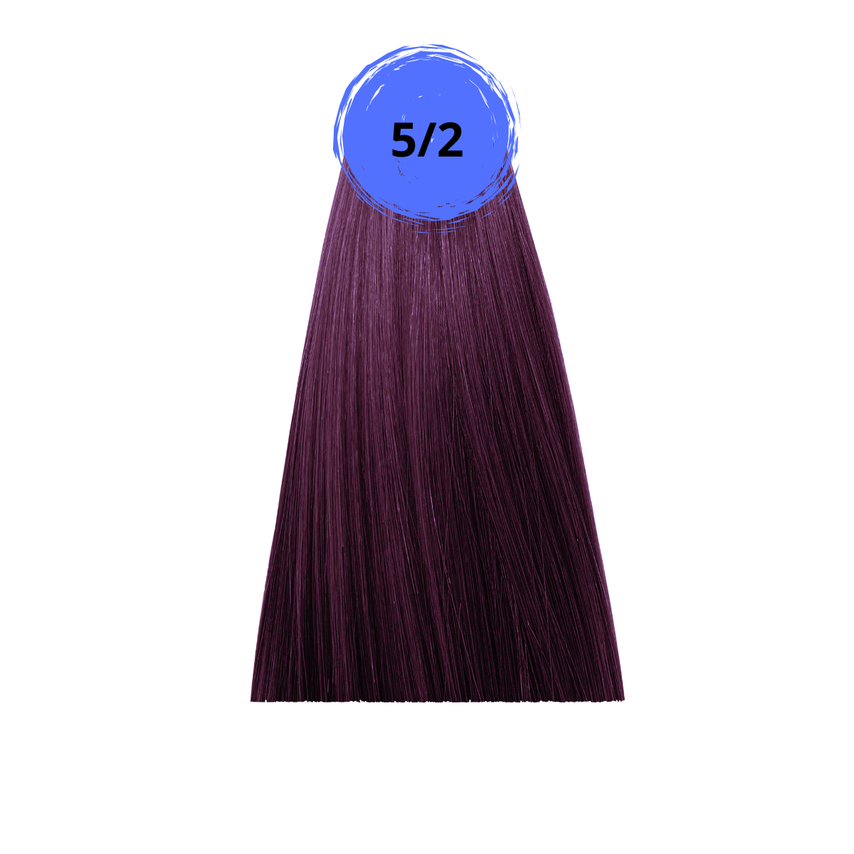 Крем-краска inebrya bionic color 5/2 светло-каштановый фиолетовый, 100мл