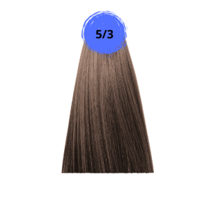 Крем-краска inebrya bionic color 5/3 золотистый светло-каштановый, 100мл