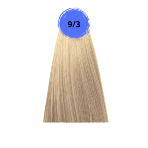 Крем-краска inebrya bionic color 9/3 золотистый очень светлый блондин, 100мл