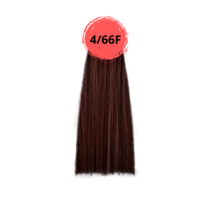 Крем-краска inebrya color 4/66F каштан огненно-красный, 100мл