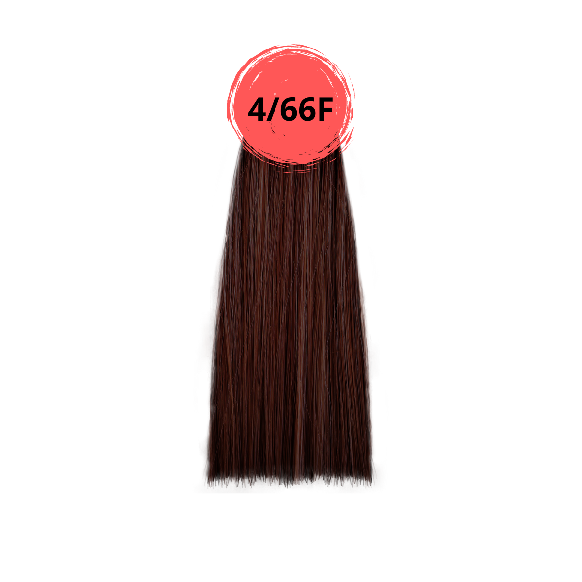Крем-краска inebrya color 4/66F каштан огненно-красный, 100мл