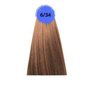 Крем-краска inebrya bionic color 6/34 темно-русый золотисто-медный, 100мл