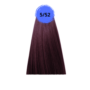 Крем-краска inebrya bionic color 5/52 светло-каштановый махагоново-фиолетовый, 100мл