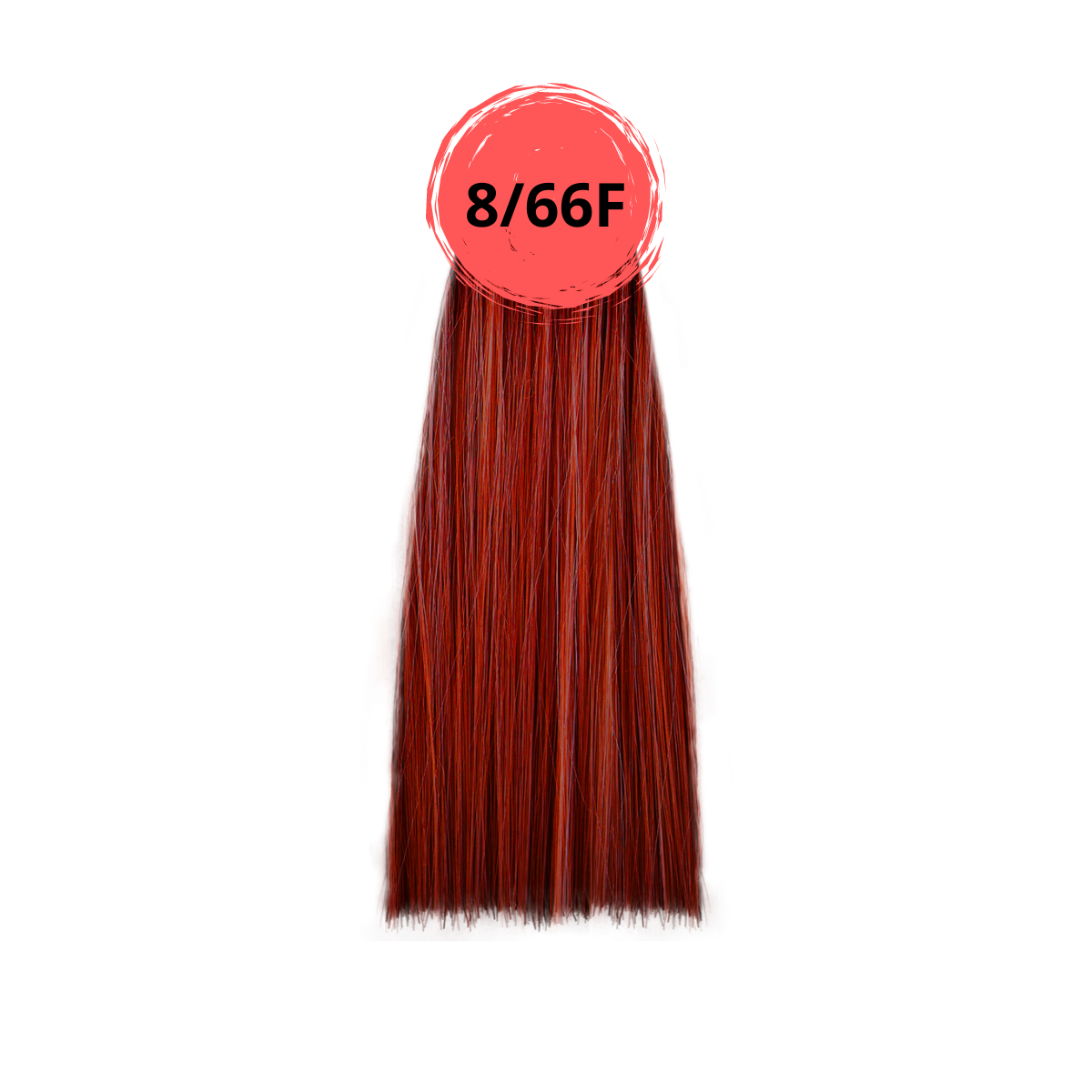 Крем-краска inebrya color 8/66F светло-русый интенсивный красный, 100мл