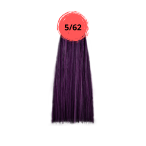 Крем-краска inebrya color 5/62 светло-каштановый красный фиолетовый, 100мл
