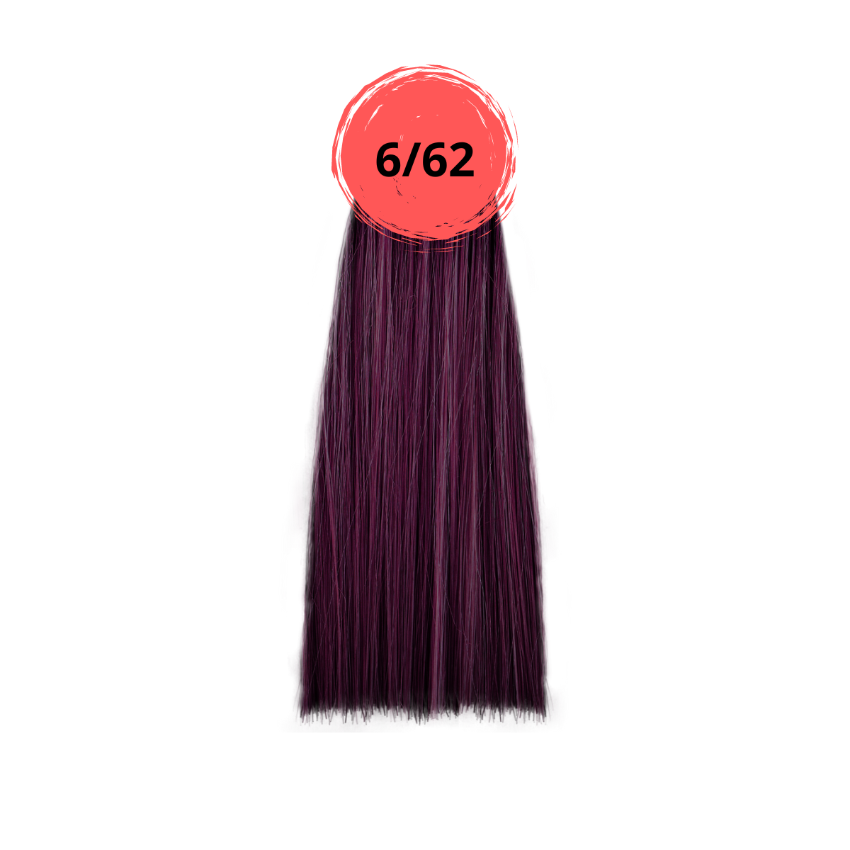 Крем-краска inebrya color 6/62 темный блонд красный фиолетовый, 100мл