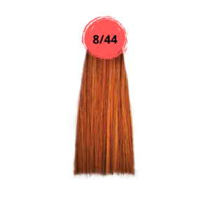Крем-краска inebrya color 8/44 интенсивный медный светлый блонд, 100мл